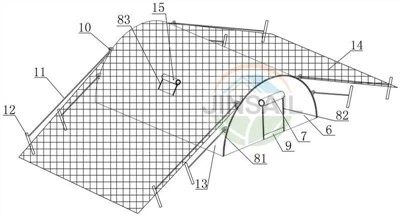 দ্রুত-ডিপ্লয়মেন্ট মেটেরিয়াল স্টোরেজ টেন্ট